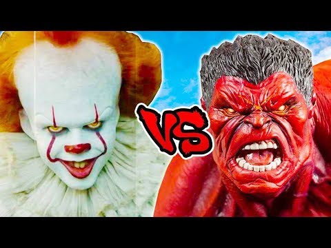 Pennywise Vs Red Hulk - Epic Battle - Left 4 dead 2 Gameplay (Left 4 dead 2 Custom Skin Mod)