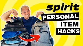 SNEAKY Tips for Packing a Spirit Airlines Personal Item Backpack (WARNING: Use At Your Own Risk)
