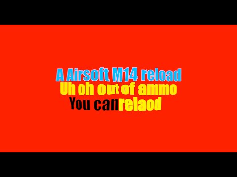 A Airsoft M14 Reload