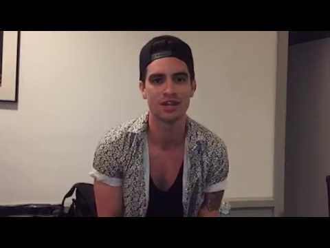 Panic! At The Disco Brendon Urie Singapore Greeting