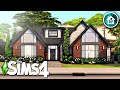 One Storey Modern Family Home 🖤 || The Sims 4 Growing Together: Speed Build