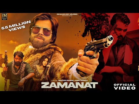 ZAMANAT II OFFICIAL VIDEO II MASOOM SHARMA II ASHU TWINKLE II MANJEET MOR II NEW HARYANVI SONGS