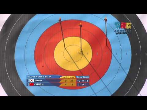 Jung Dasomi v Cheng Ming – recurve women's semifinal | Istanbul 2011 World Cup Final