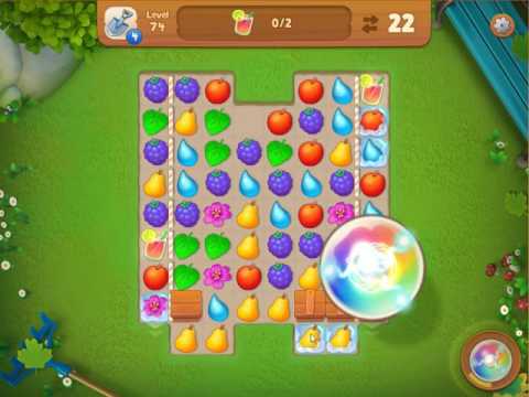 Gardenscapes - New Acres - Level 74 - No Boosters (by match3news.com)