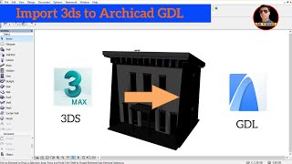 | Archicad Tutorial | - | Steps to Import 3DS file to Archicad | Archicad tutorial 2022 | rkvideo1 |