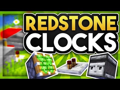 Diversion Gamerz - TOP 3 MOST EASIEST AND USEFUL CLOCKS OF REDSTONE 🤯. REDSTONE CLOCKS MINECRAFT
