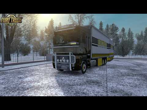 (ETS2 v 1.33)Sound edition of the Renault Magnum DX by Leen