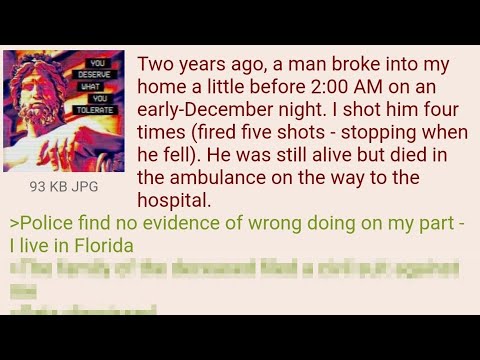 Anon Kills A Man In Self Defense - 4Chan Greentext Stories