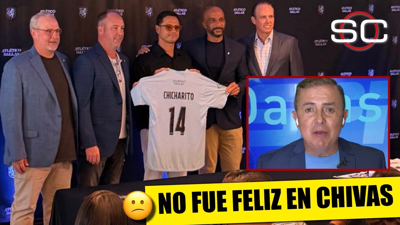 CHICHARITO HERNÁNDEZ recuperará FELICIDAD QUE PERDIÓ en CHIVAS con el ATLÉTICO DALLAS | SportsCenter