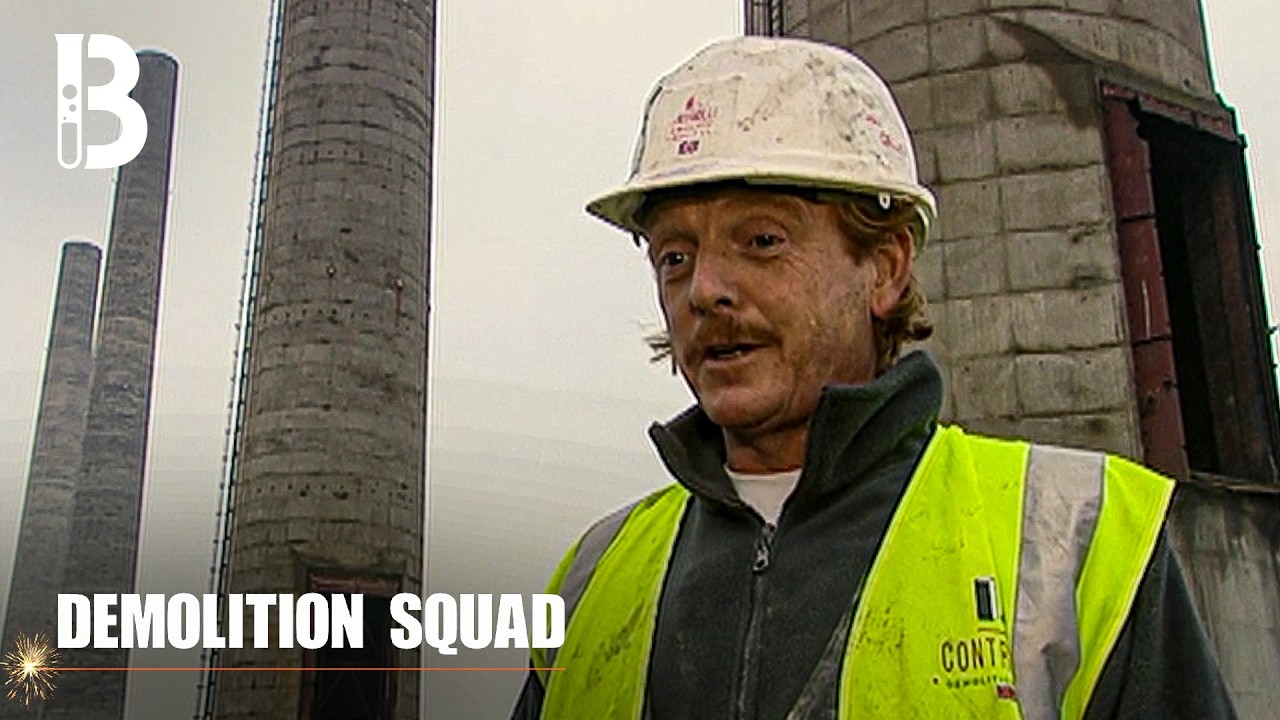 Four Colossal Chimneys Are Brought Down in a Breathtaking, Synchronized Event | Blueprint