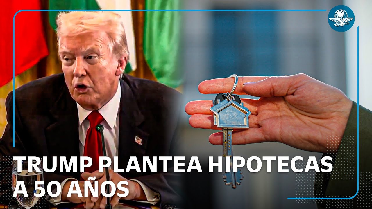 Trump propone hipotecas a 50 años para impulsar el mercado inmobiliario en EU
