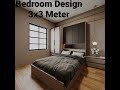 3dsmax Animation Interior Ideas Bedroom Design 3x4 #Shorts
