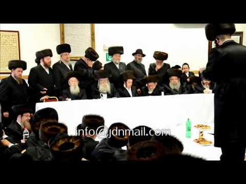Pshevorsk Rebbe's Son's Wedding Sivan 5772