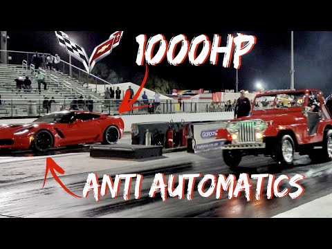 Nitrous Drag Jeep Vs Built Corvette Z06