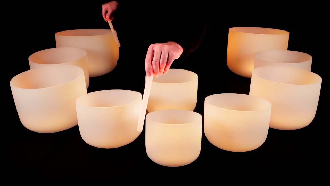 Crystal Bowls for Deep Sleep 🌀 Healing Soundscapes 432 Hz
