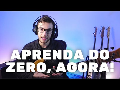 Como começar a tocar contrabaixo do zero (Aula de baixo para iniciantes)