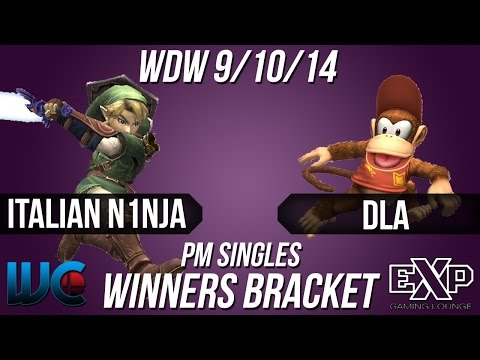 WDW 9/10/14 - ITALIAN N1NJA (Link) vs. DLA (Diddy) PM Winners Bracket
