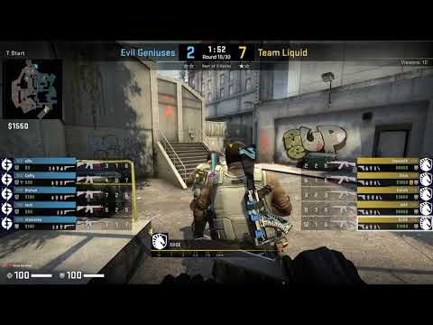 CSGO POV Liquid.Elige vs. EG @overpass - 28 kills