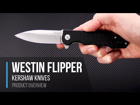 Kershaw Westin Les George Frame Lock Flipper Folding Knife Overview
