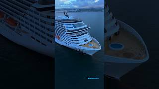 MSC GRANDIOSA AND SAN JUAN HAD A GRANDIOSA DAY TOGETHER!🛳️  #cruise  #viral