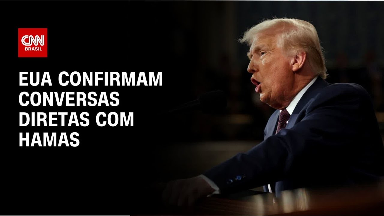 Donald Trump dá “último aviso” ao Hamas enquanto EUA realizam conversas secretas | LIVE CNN