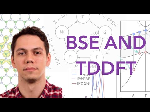 Optical excitations and excitons: BSE and TDDFT | VASP Lecture