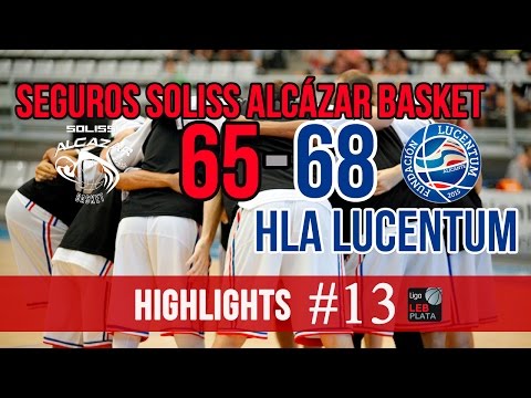 Seguros Soliss Alcázar Basket 65-68 HLA Lucentum | #Highlights LEB Plata | Jornada 13