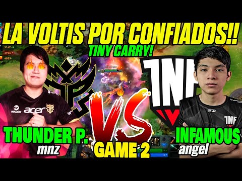 🔥THUNDER PREDATOR VS INFAMOUS BO3 [GAME2] OGA DPC South America Regional League Season 2: Upper Div🔥