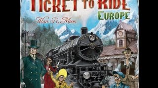 Dad vs Daughter - Ticket to Ride Europe