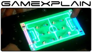 Wii Party U - Playing Foosball on the GamePad (E3 2013 Demo)