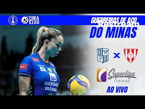 SUPERLIGA AO VIVO! MINAS X TIJUCA: GUERREIRAS DE AÇO EM AÇÃO!