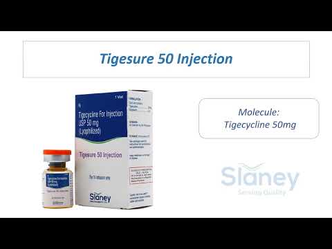 Tigecycline 50 Mg Injection, 10, Treatment: Critical Care Antibiotic