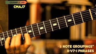 Video: 10 Fragmented "5 Note Groupings" ii-V7-I Phrases
