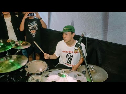 STRAIGHT ANSWER - PUNKS UNITED (INA SUBS COVER) Live Drum Cam At Vast Present Jogjakarta