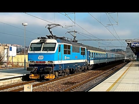 ČD 150.221 - R 608 BÍLINA - Praha-Holešovice