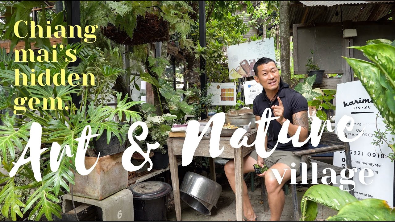 Experience a thrilling visit to Baan Kang Wat Artists Village in this captivating video.