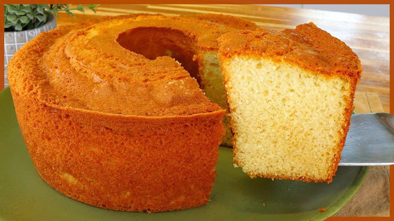 BOLO SIMPLES DE TRIGO - FOFINHO - FÁCIL - ECONÔMICO - RÁPIDO - Receitas de Pai