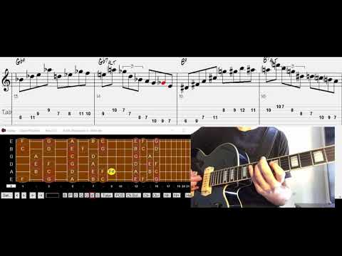 Mike's Bebop Guitar Exercises - #3