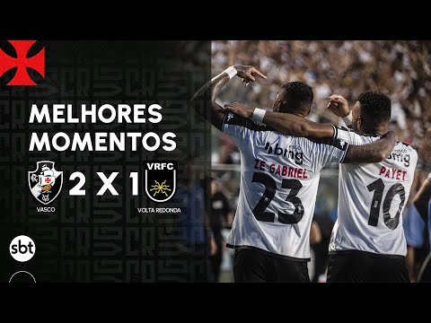 Gols e lances de Vasco da Gama x Volta Redonda