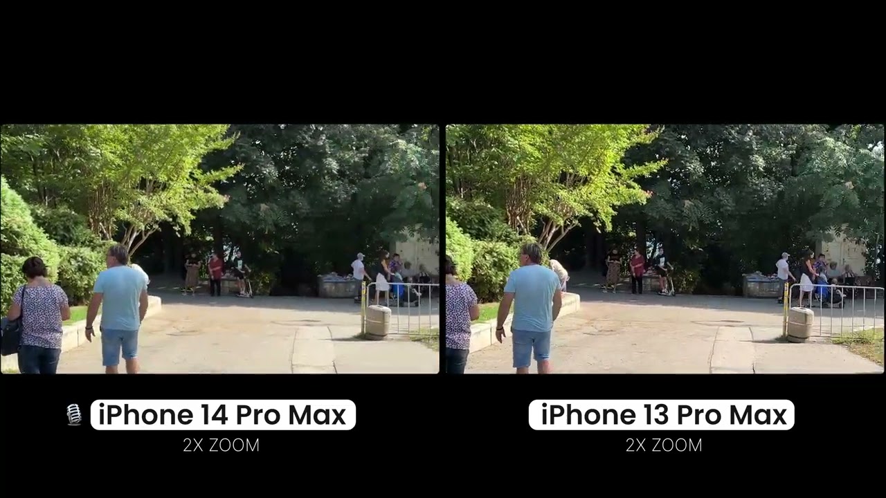 Comparing iPhone 14 Pro and 13 Pro Max cameras - Video - CNET