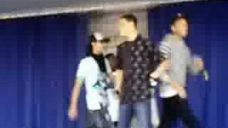 B5 Performing Right to Left @ Celebrity Softball Game Part.1