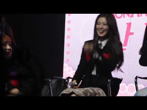 170109 나 너 좋아해(I THINK I LOVE YOU) 쇼케이스 소나무(SONAMOO) 디애나(DANA)