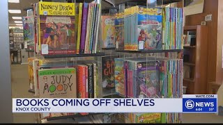 Knox County Schools moves to remove dozens of books in accordance with state law