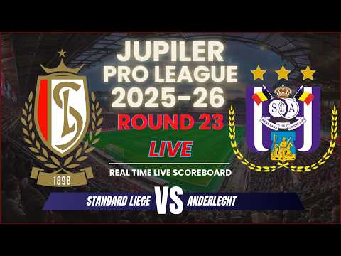 Standard Liege vs Anderlecht Live Scores | 2025-26 Jupiler Pro League Round 23