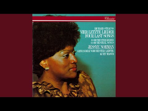 R. Strauss: Cäcilie, Op. 27 No. 2 (Version with Orchestra)