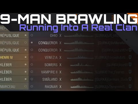 9-Man Brawling - When You Run Into A Real Clan