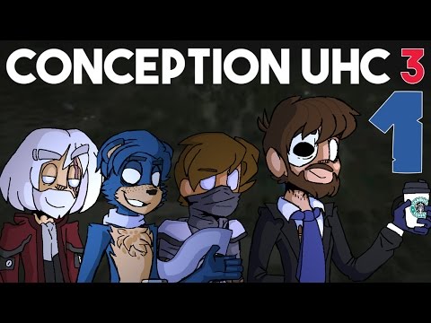 Conception UHC 3 Ep1 - The Biomes, They Are Dead.