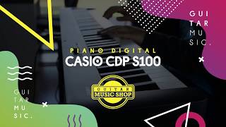 Video thumbnail for Piano Digital Casio CDP S100 - Guitar Music Shop by Guitar Music Shop