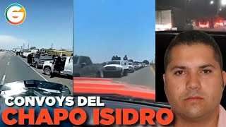 Convoys de El Chapo Isidro #Sinaloa