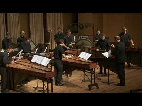 UNT Percussion Ensemble: Dave Hall - Surfacing (2015)